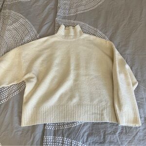 Zara Cream Turtleneck